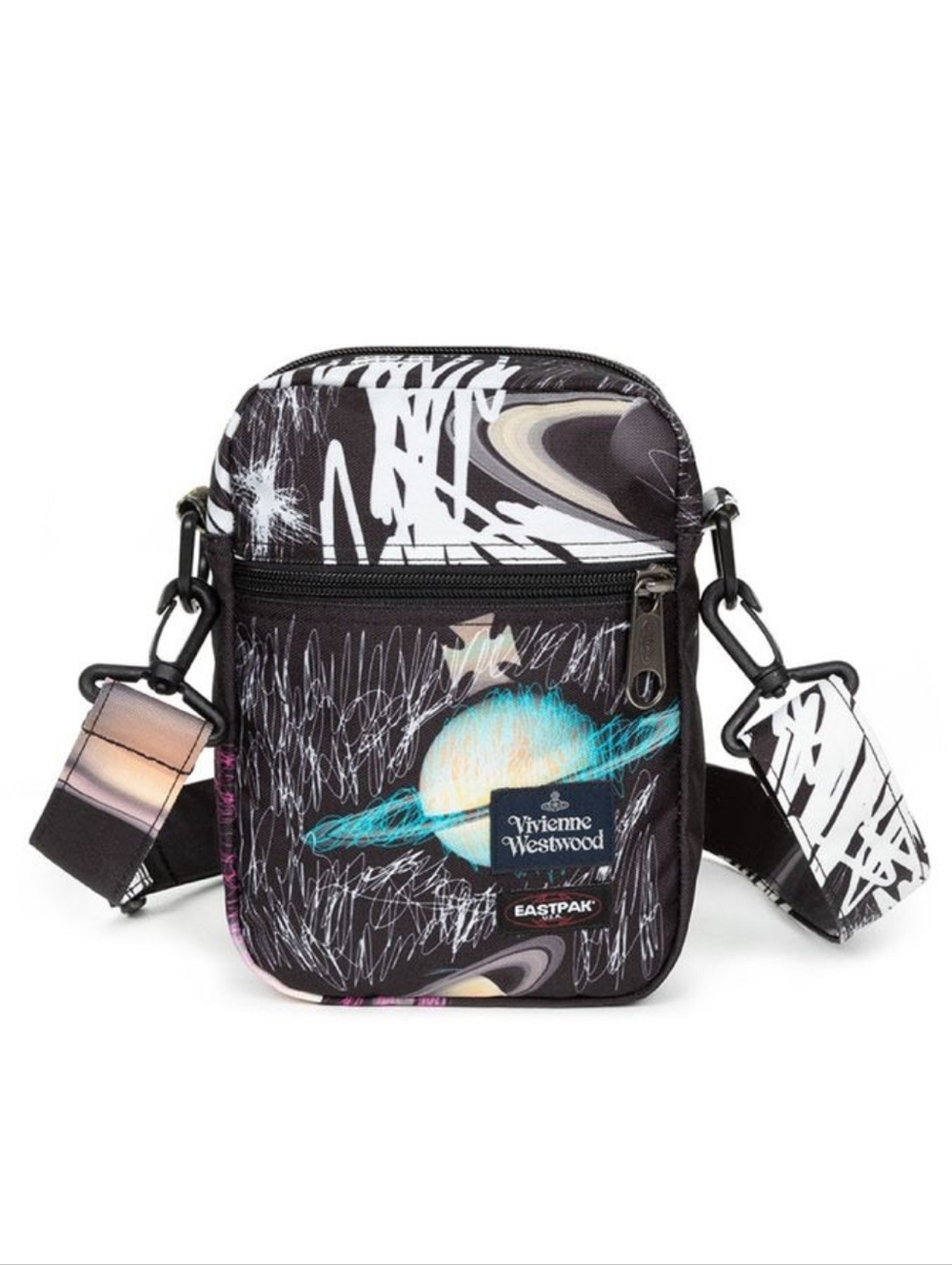 NWOT Vivienne Westwood x Eastpak Planet Print Crossbody Bag